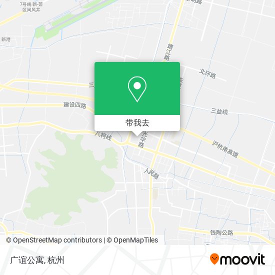 广谊公寓地图