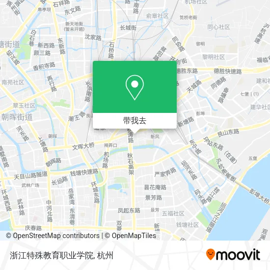 浙江特殊教育职业学院地图