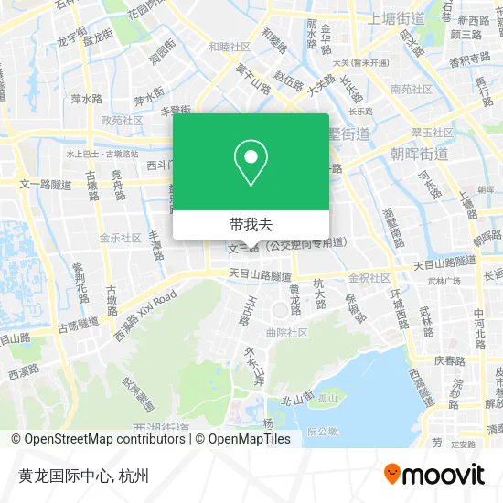 黄龙国际中心地图