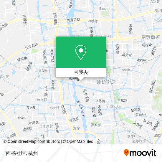 西杨社区地图