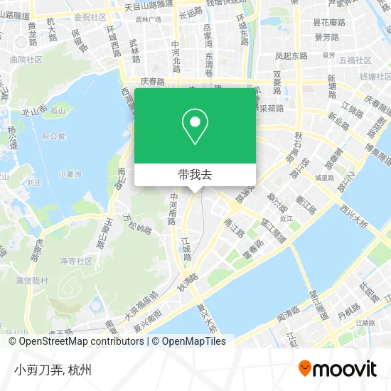 小剪刀弄地图