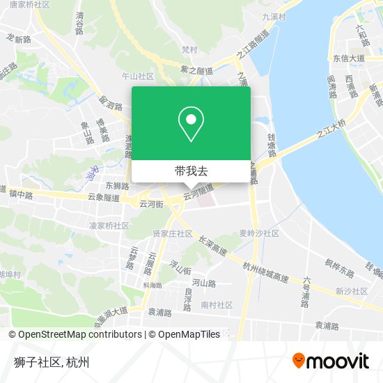 狮子社区地图