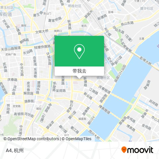 A4地图