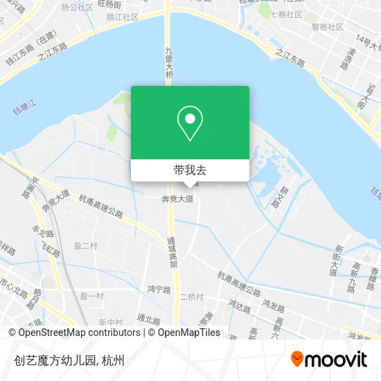 创艺魔方幼儿园地图