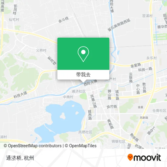 通济桥地图