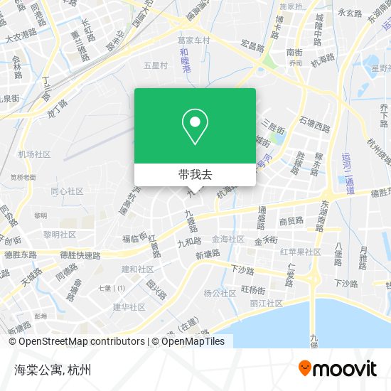海棠公寓地图