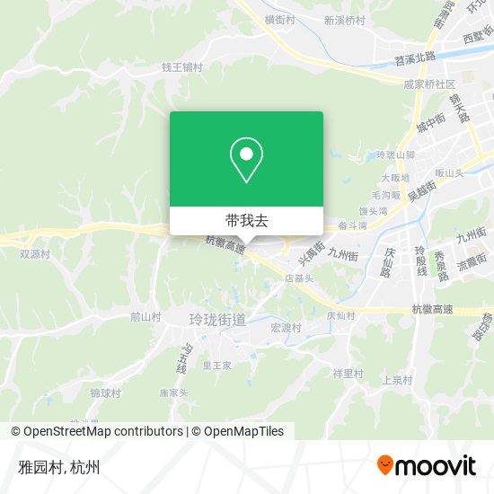 雅园村地图