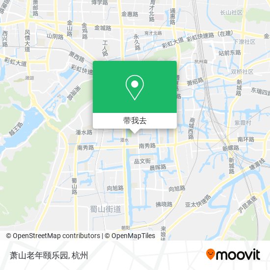 萧山老年颐乐园地图