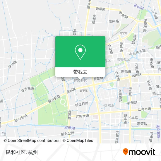 民和社区地图
