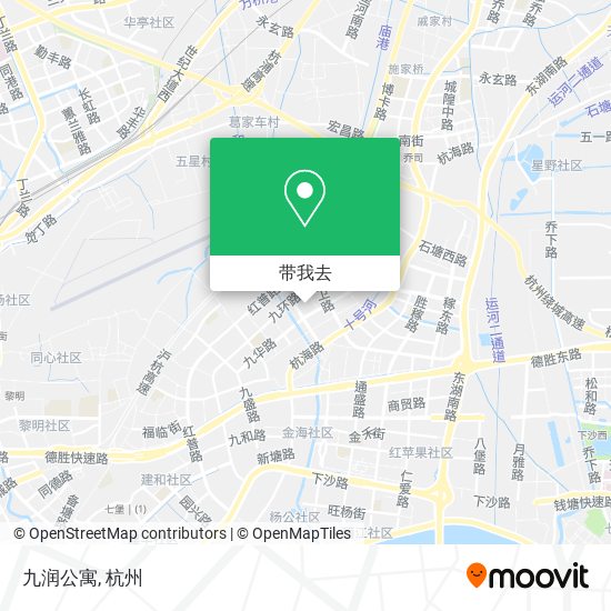 九润公寓地图