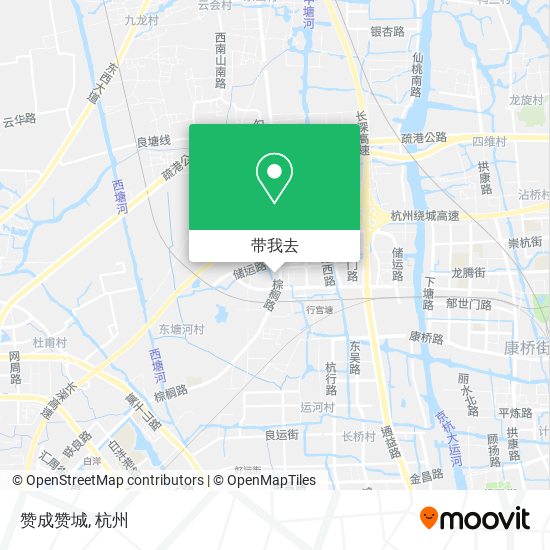 赞成赞城地图