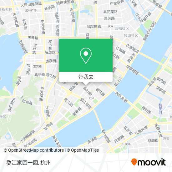 婺江家园一园地图