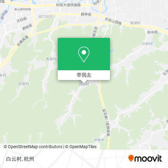 白云村地图