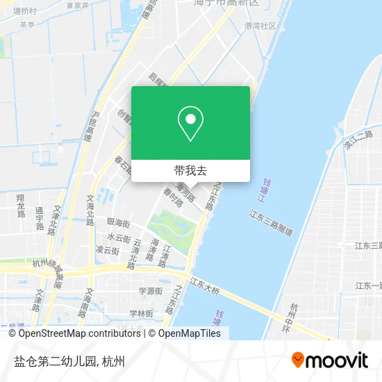 盐仓第二幼儿园地图