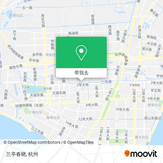 兰亭春晓地图