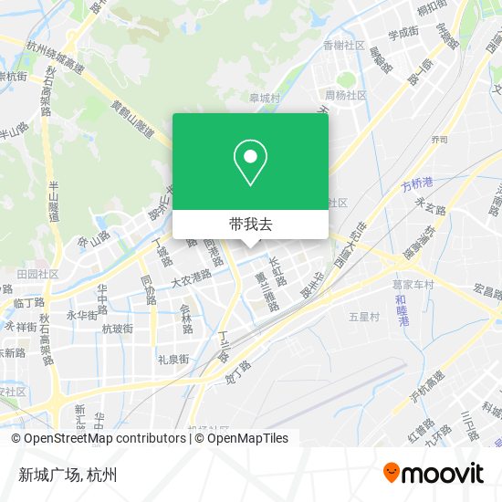 新城广场地图