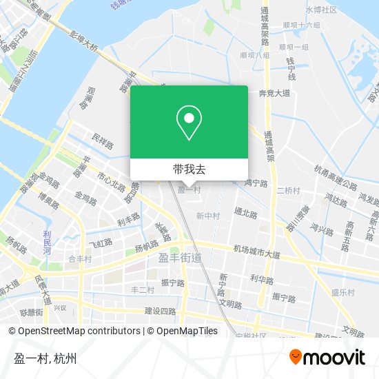 盈一村地图
