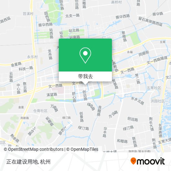 正在建设用地地图