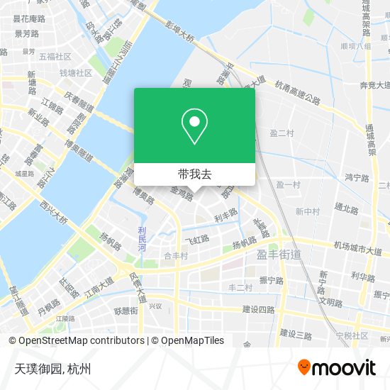 天璞御园地图