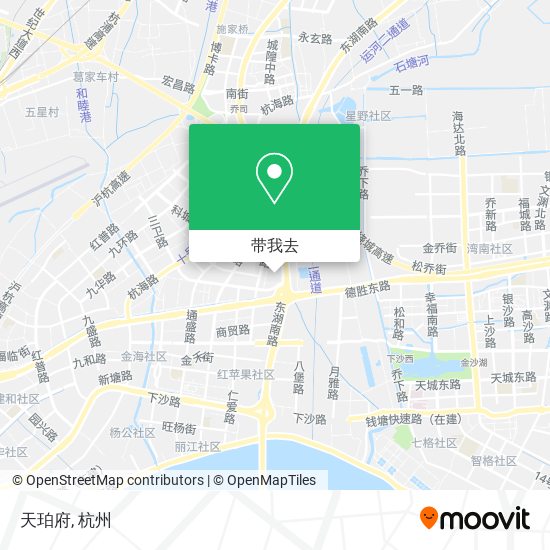 天珀府地图