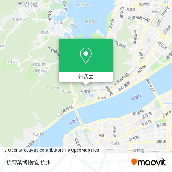 杭帮菜博物馆地图