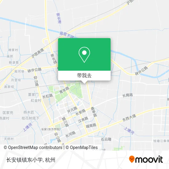 长安镇镇东小学地图