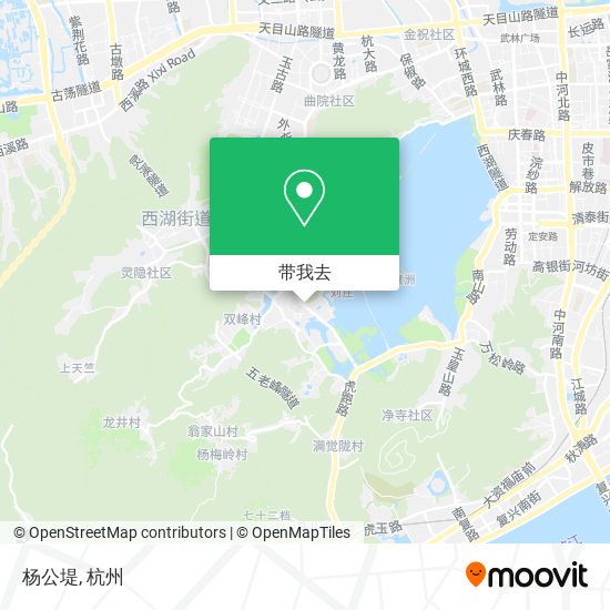 杨公堤地图