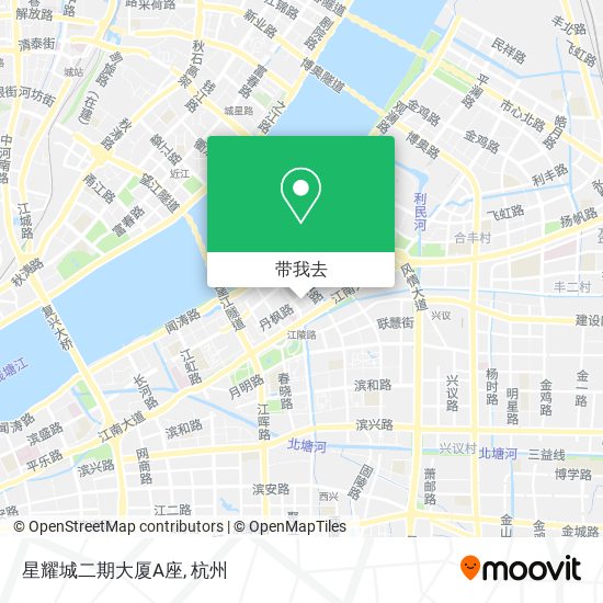 星耀城二期大厦A座地图