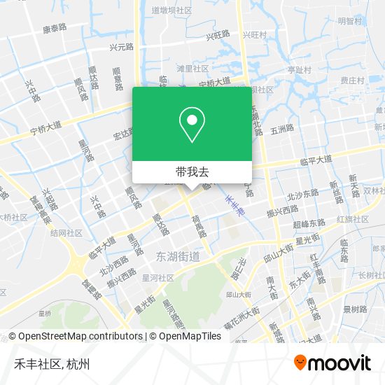 禾丰社区地图