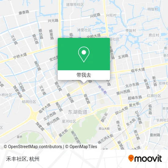 禾丰社区地图