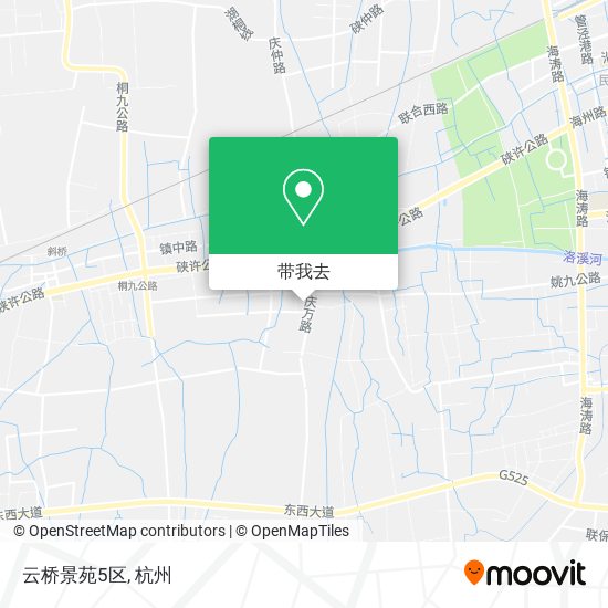 云桥景苑5区地图