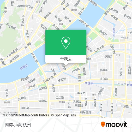 闻涛小学地图