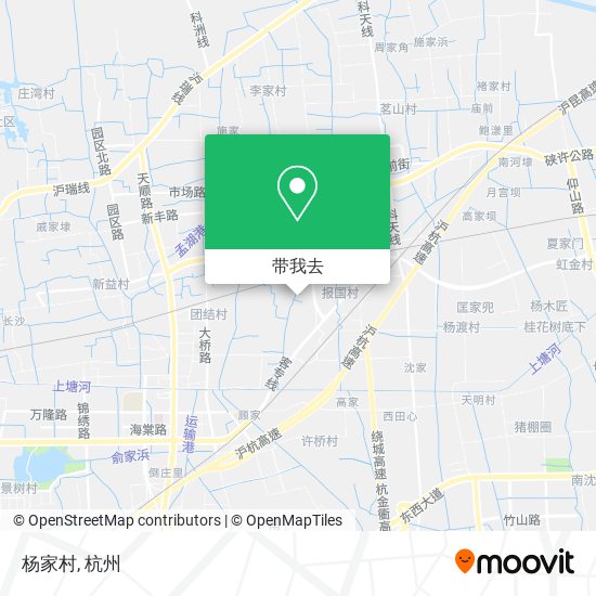 杨家村地图