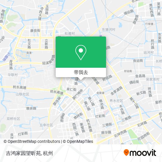 吉鸿家园望昕苑地图