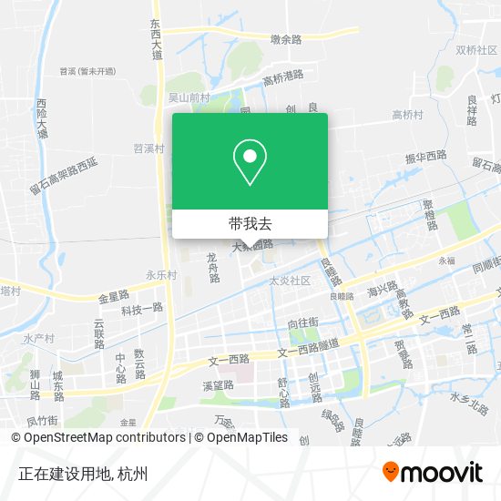 正在建设用地地图