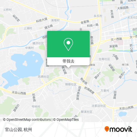 官山公园地图