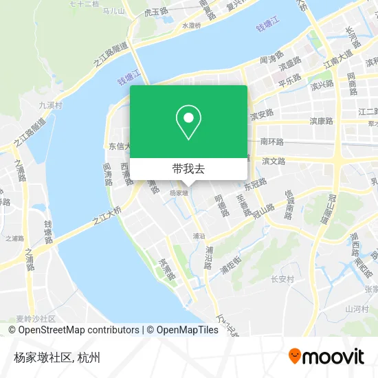 杨家墩社区地图