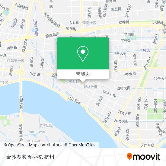 金沙湖实验学校地图