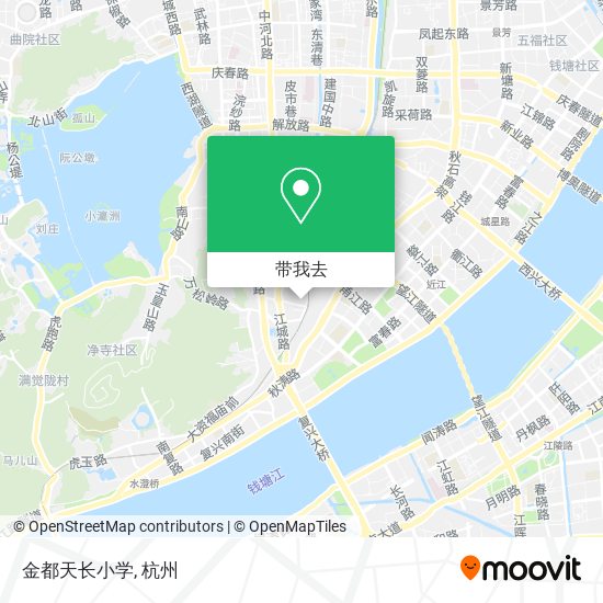 金都天长小学地图