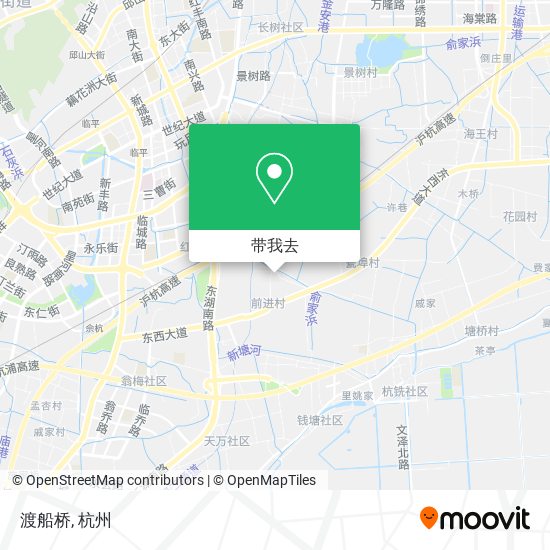 渡船桥地图