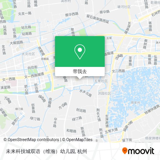 未来科技城双语（维瀚）幼儿园地图