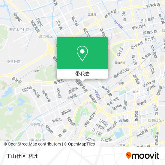 丁山社区地图
