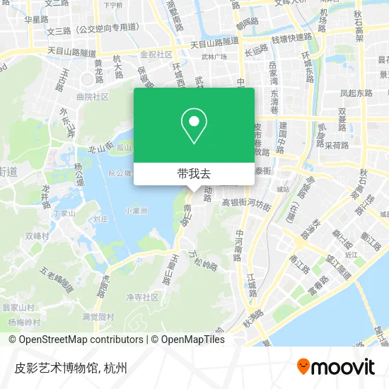 皮影艺术博物馆地图