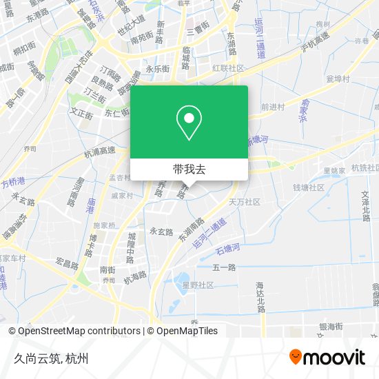 久尚云筑地图