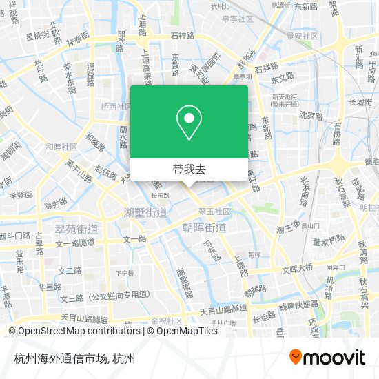 杭州海外通信市场地图
