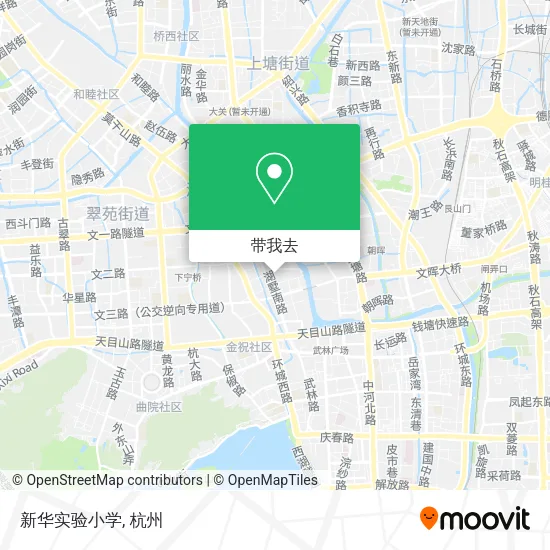 新华实验小学地图