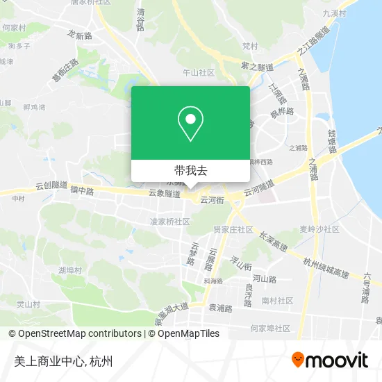 美上商业中心地图