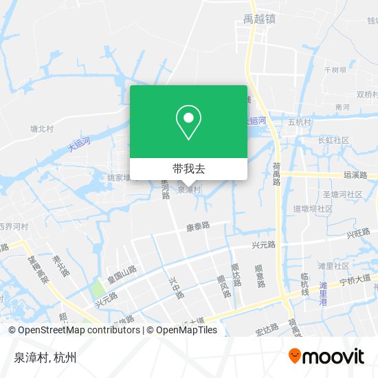 泉漳村地图