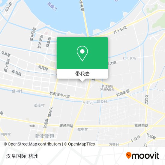 汉帛国际地图
