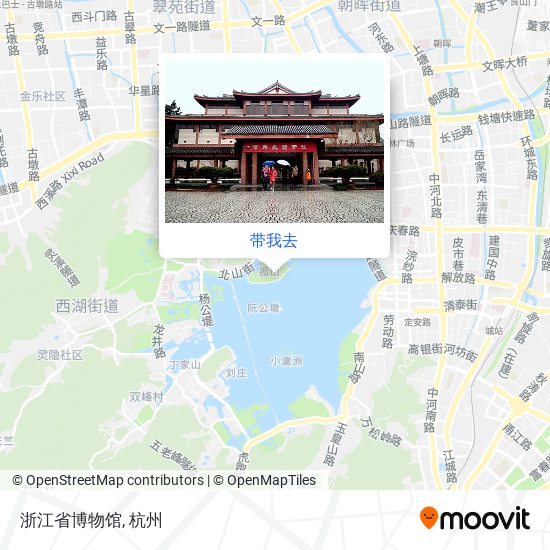 浙江省博物馆地图